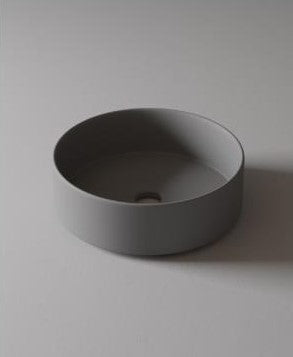 LAVABO "AUSTIN" REDONDO MATERIAL PORCELANA ALTA CALIDAD SIN REBOSADERO