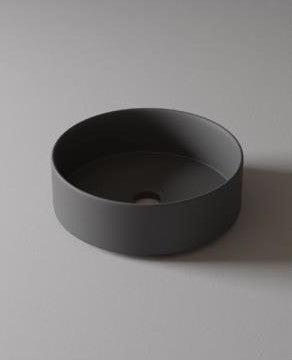 LAVABO "AUSTIN" REDONDO MATERIAL PORCELANA ALTA CALIDAD SIN REBOSADERO