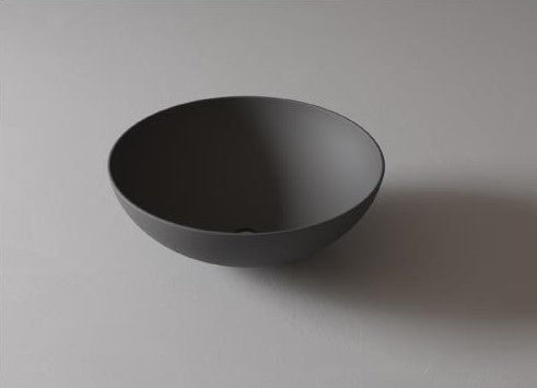 LAVABO "BOL" REDONDO MATERIAL PORCELANA ALTA CALIDAD SIN REBOSADERO