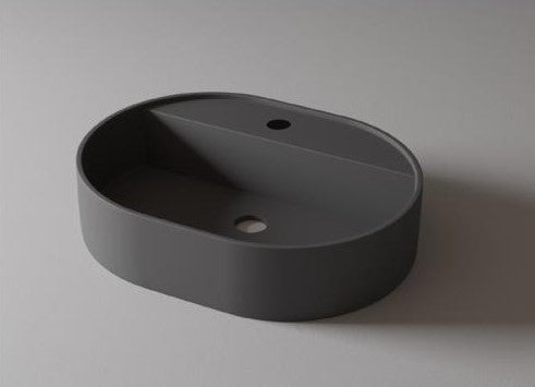 LAVABO "CORONA" OVALADO MATERIAL PORCELANA ALTA CALIDAD SIN REBOSADERO